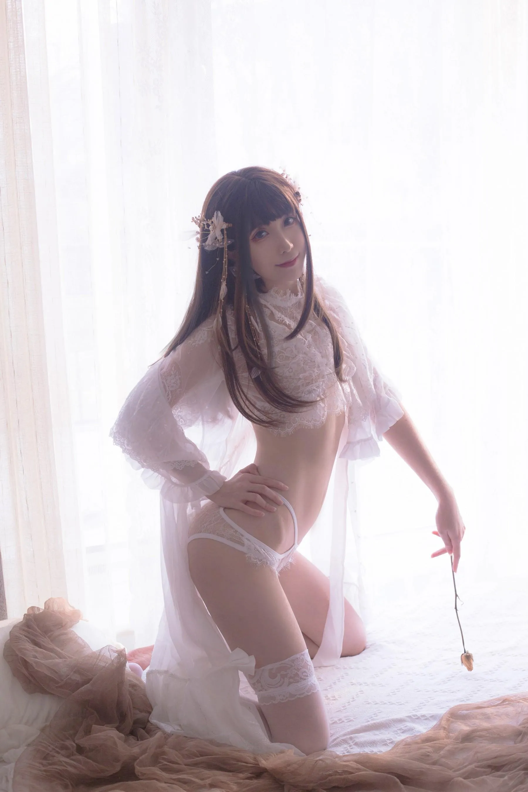 Sakiiii翎柒 – NO.04 白色流云 [34P]插图3